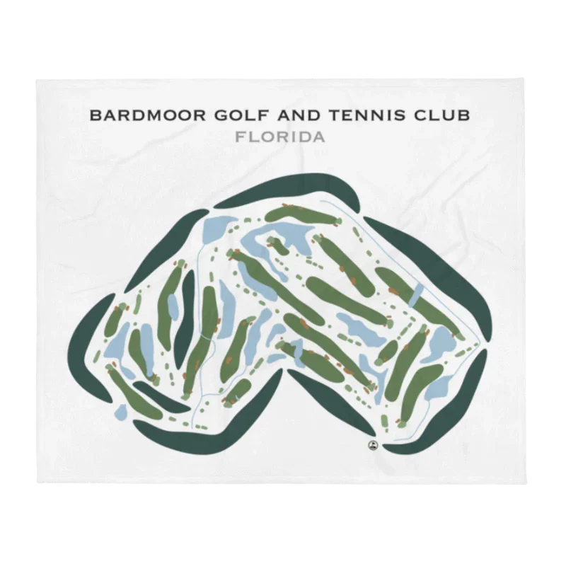 Bardmoor Golf & Tennis Club, Florida - Printed Golf Courses