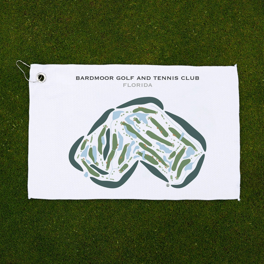 Bardmoor Golf & Tennis Club, Florida - Printed Golf Courses