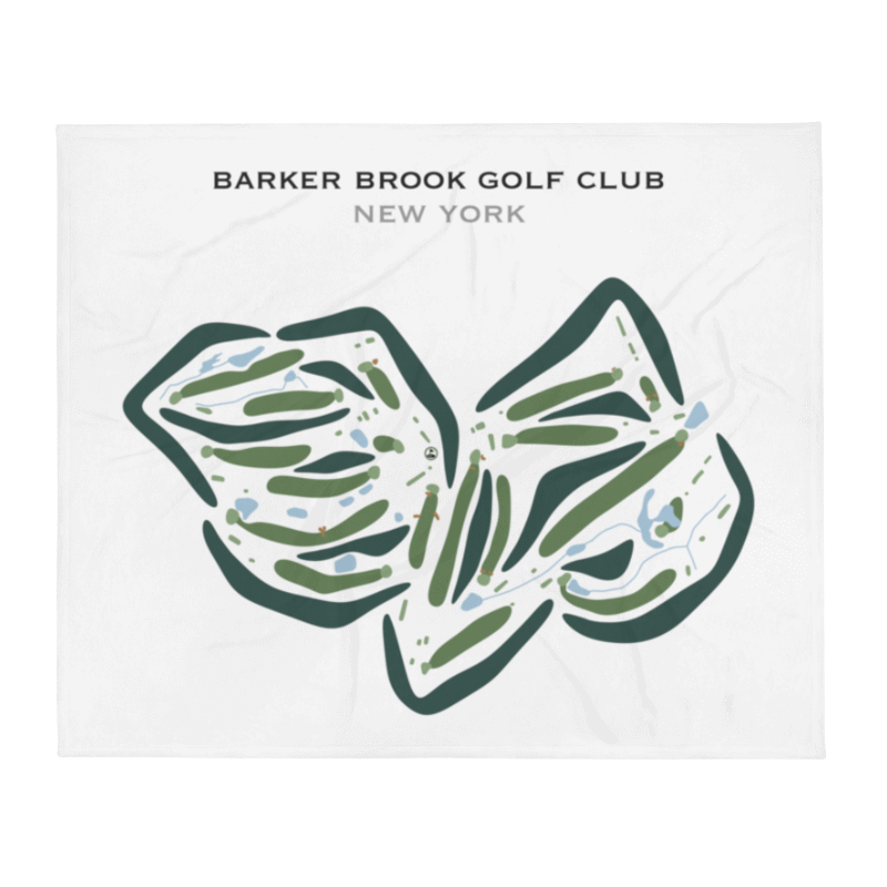 Barker Brook Golf Club, New York - Printed Golf Courses