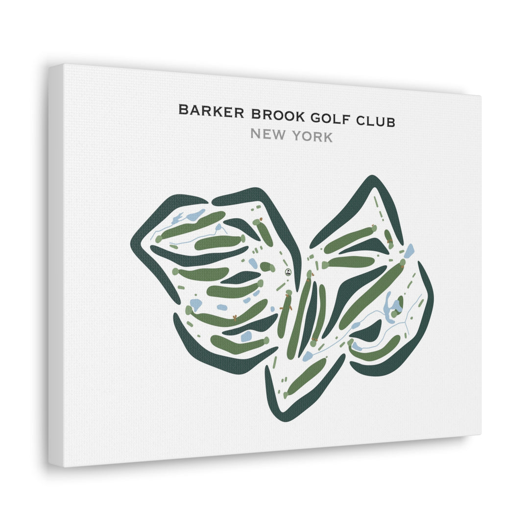 Barker Brook Golf Club, New York - Printed Golf Courses