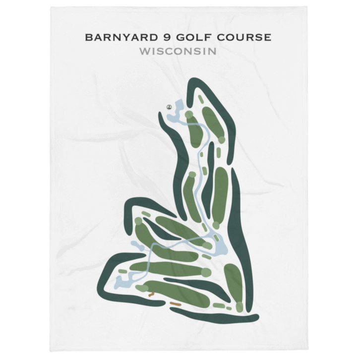 Barnyard 9 Golf Course, Wisconsin - Printed Golf Courses