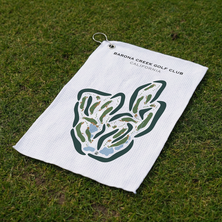 Barona Creek Golf Club, California - Printed Golf Courses