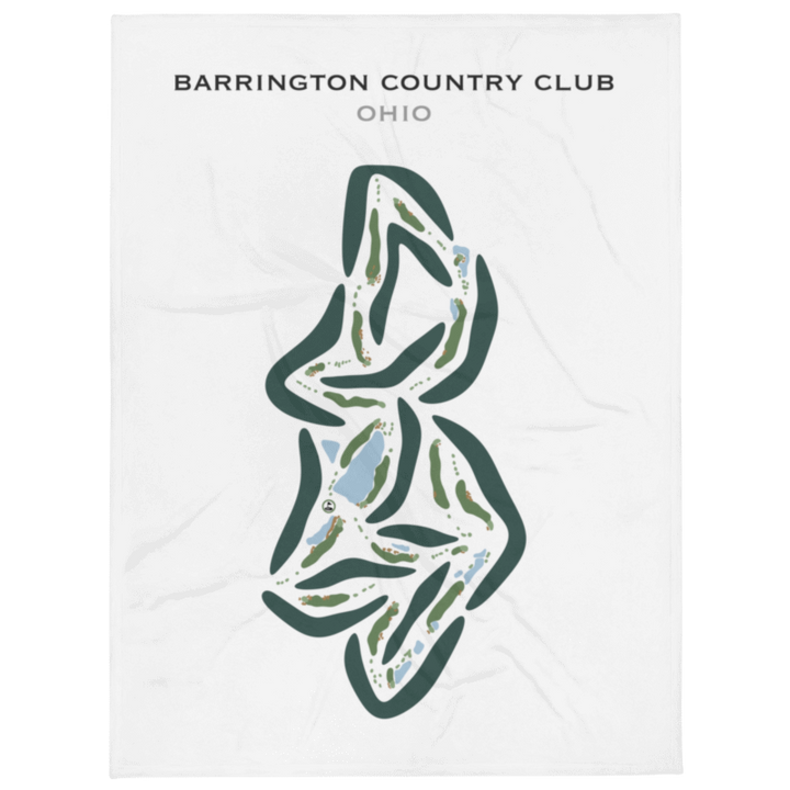 Barrington Golf Club, Ohio - Printed Golf Courses