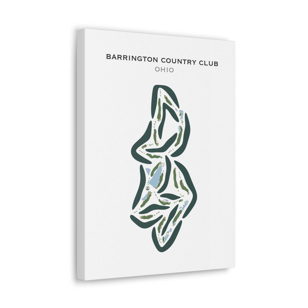 Barrington Golf Club, Ohio - Printed Golf Courses