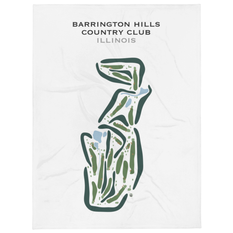 Barrington Hills Country Club, Illinois - Printed Golf Courses