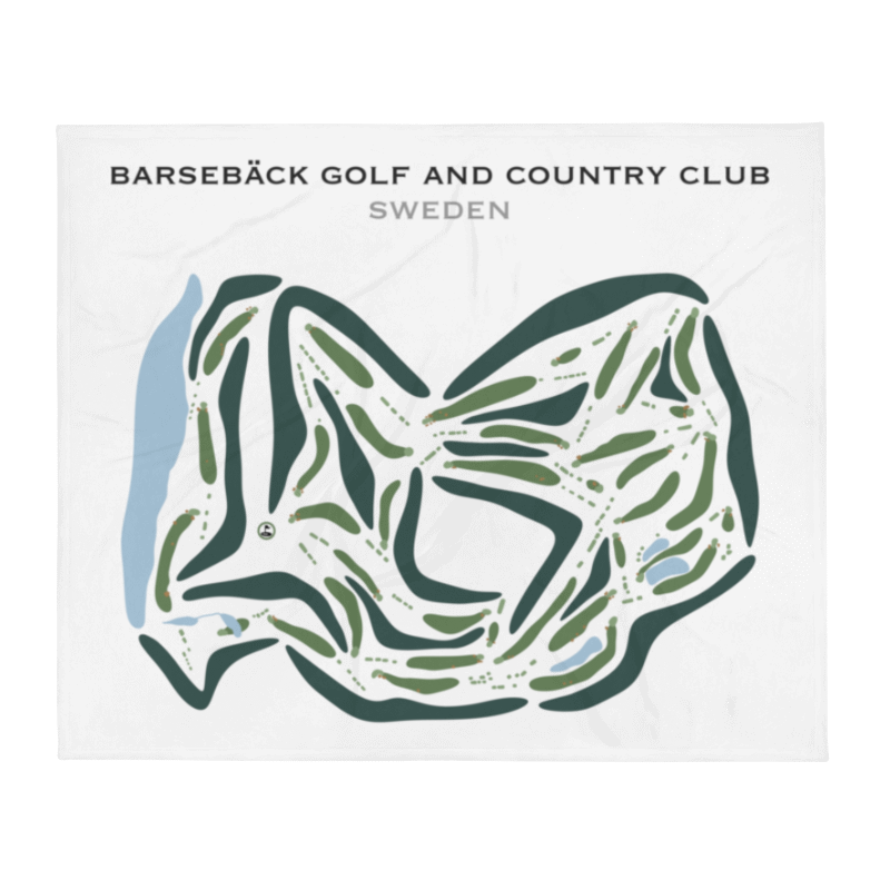 Barsebäck Golf & Country Club, Sweden - Printed Golf Courses