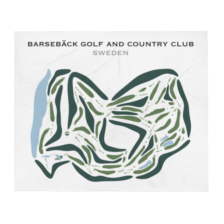 Barsebäck Golf & Country Club, Sweden - Printed Golf Courses