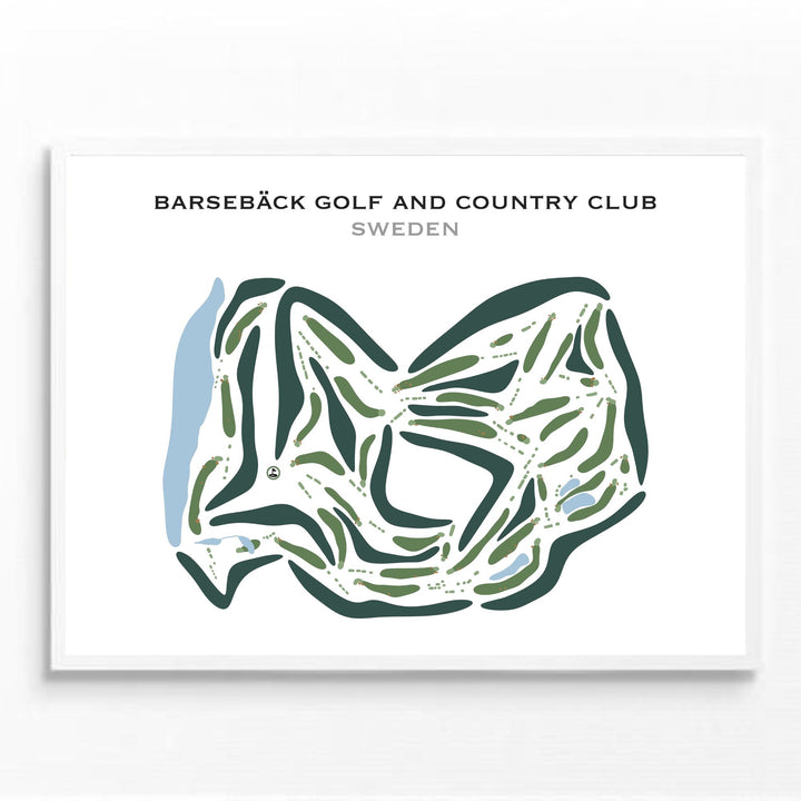 Barsebäck Golf & Country Club, Sweden - Printed Golf Courses