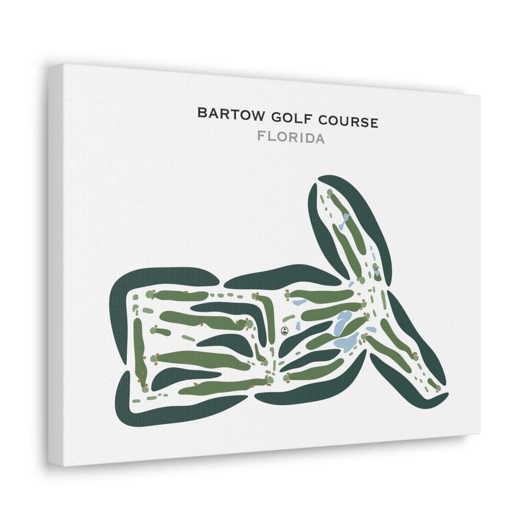 Bartow Golf Course, Florida - Printed Golf Course