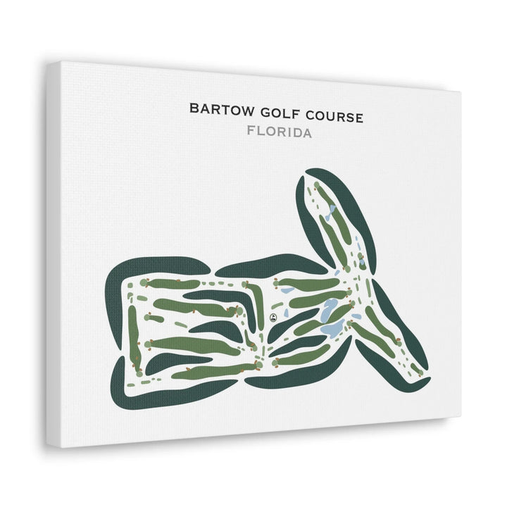 Bartow Golf Course, Florida - Printed Golf Course