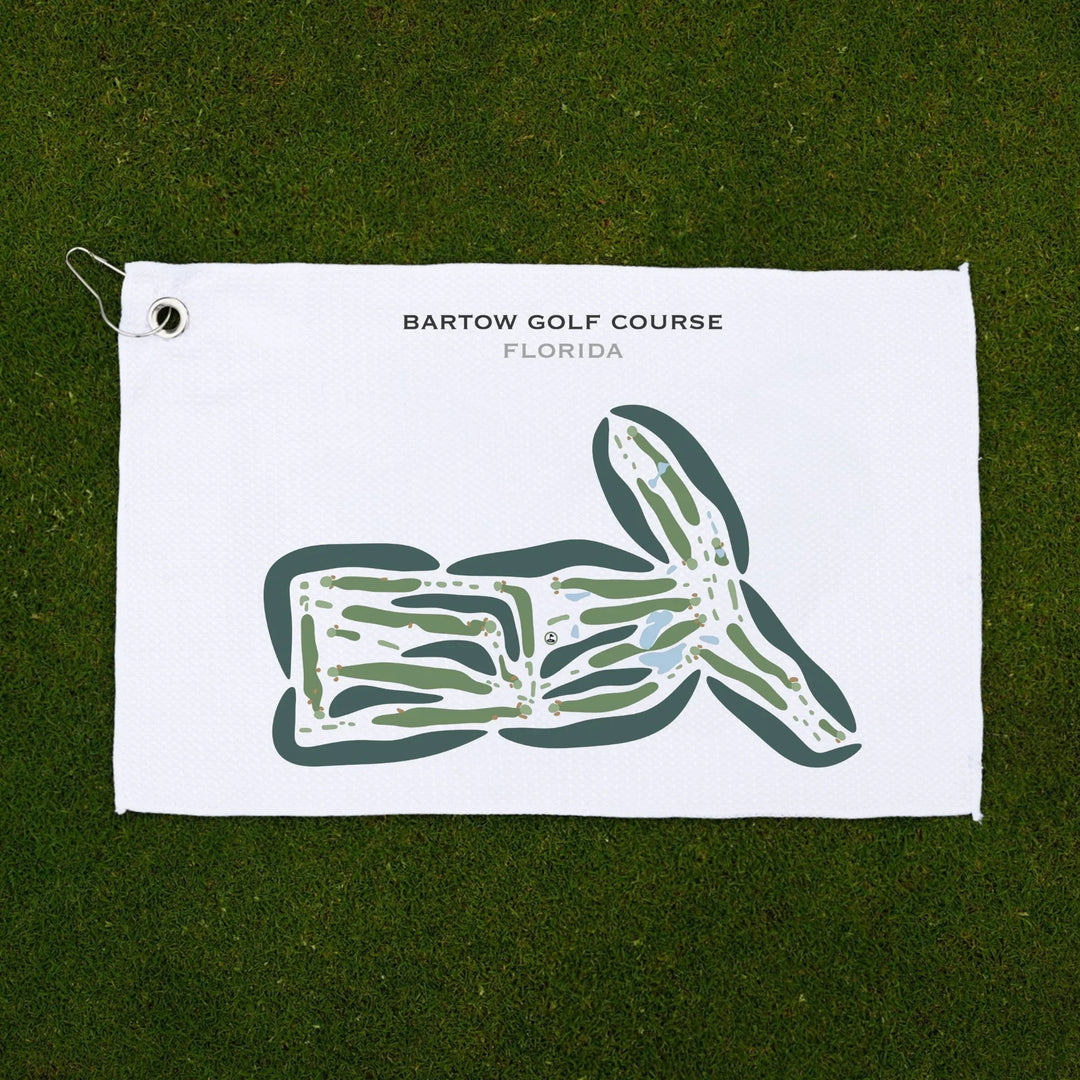 Bartow Golf Course, Florida - Printed Golf Course