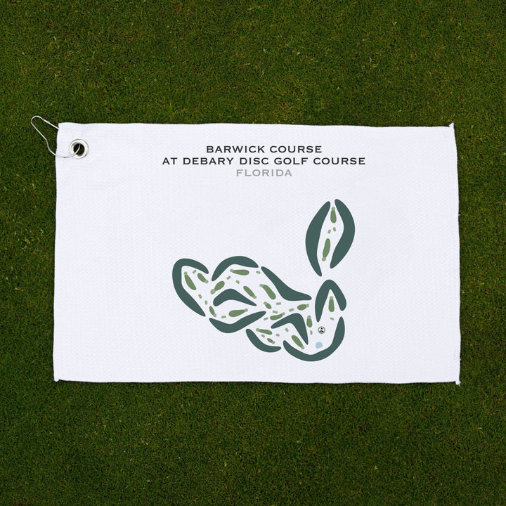 Barwick Course at Debary Disc Golf Course, Florida - Printed Golf Courses