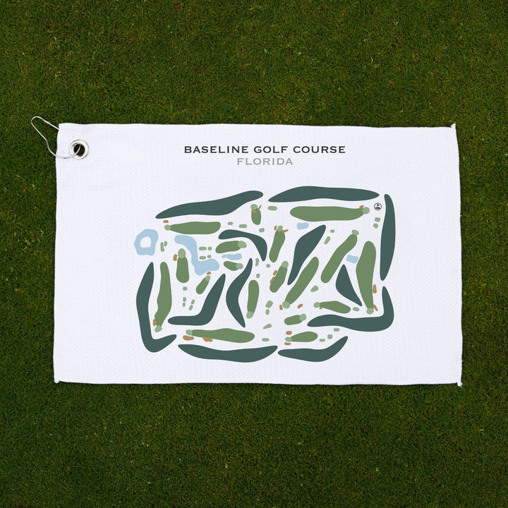 Baseline Golf Course, Florida - Printed Golf Courses