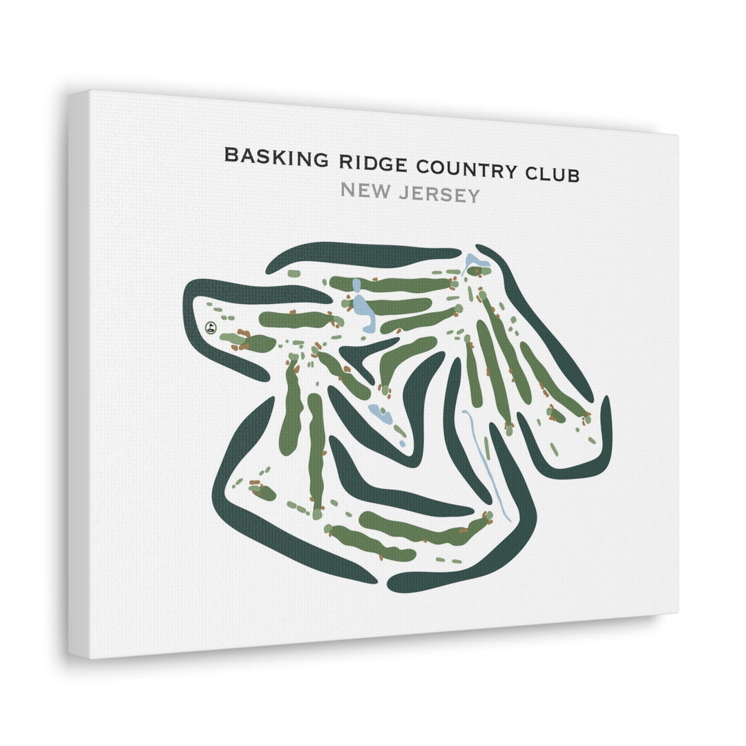 Basking Ridge Country Club, New Jersey - Printed Golf Courses