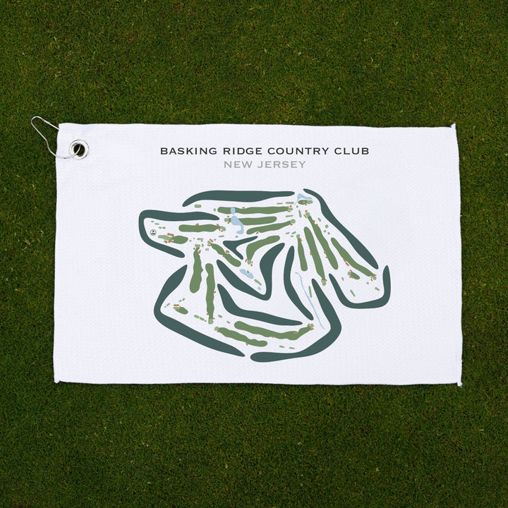 Basking Ridge Country Club, New Jersey - Printed Golf Courses