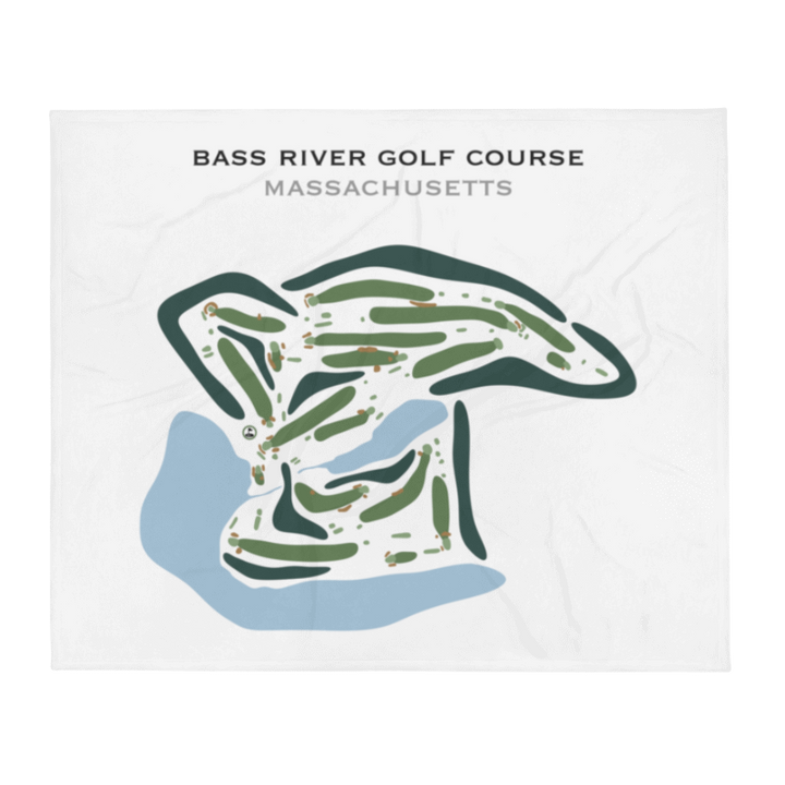 Bass River Golf Course, Massachusetts - Printed Golf Courses