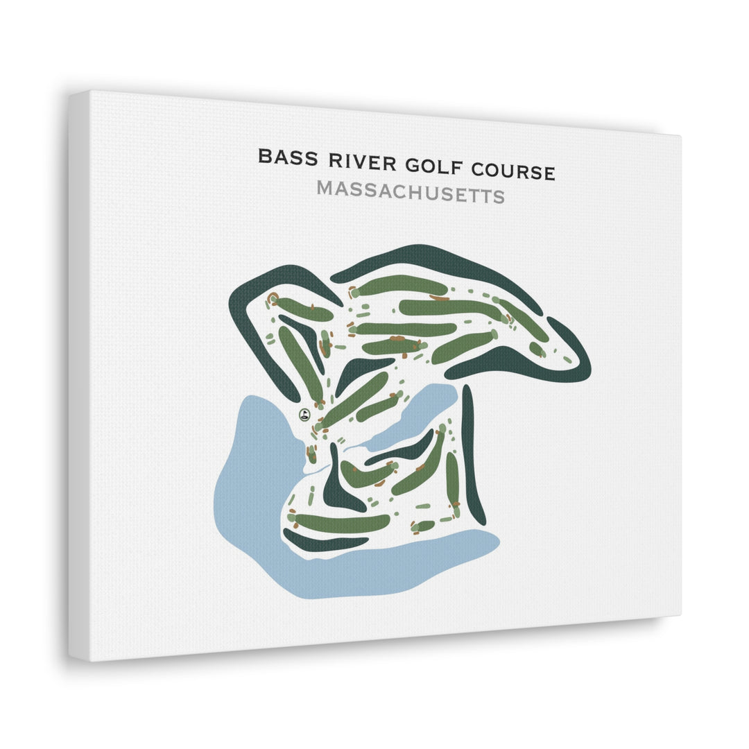 Bass River Golf Course, Massachusetts - Printed Golf Courses