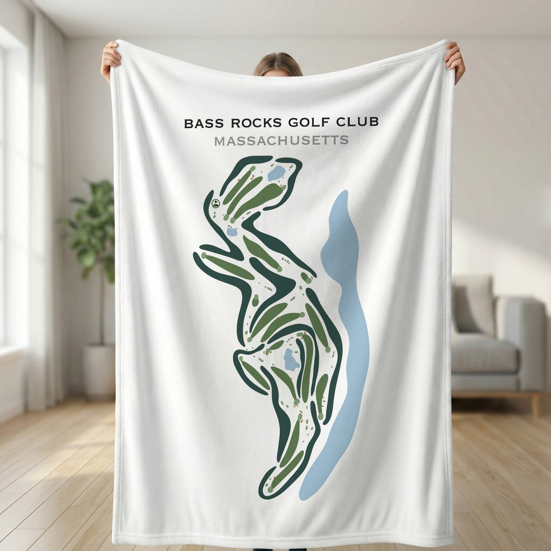 Bass Rocks Golf Club, Massachusetts - Printed Golf Courses