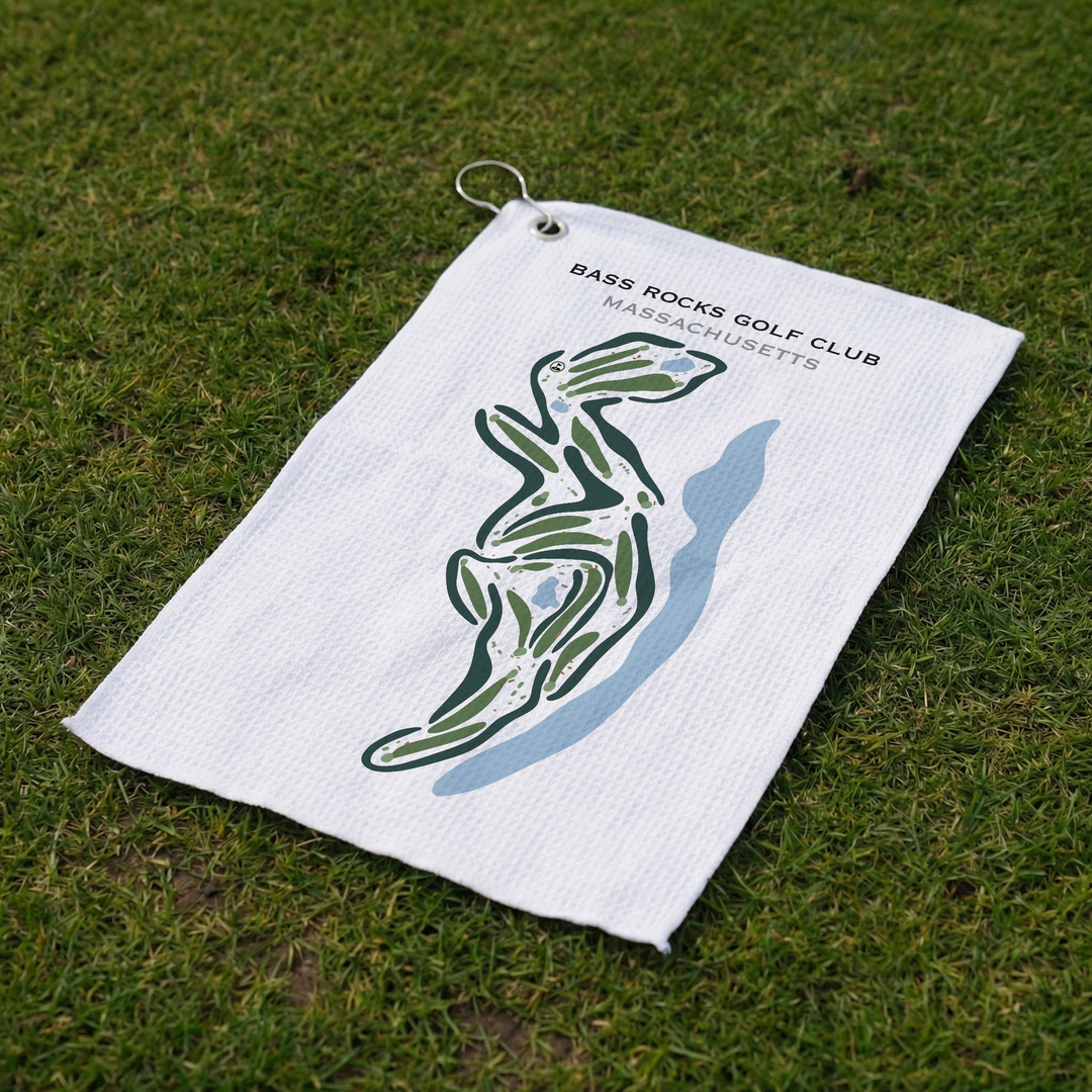 Bass Rocks Golf Club, Massachusetts - Printed Golf Courses