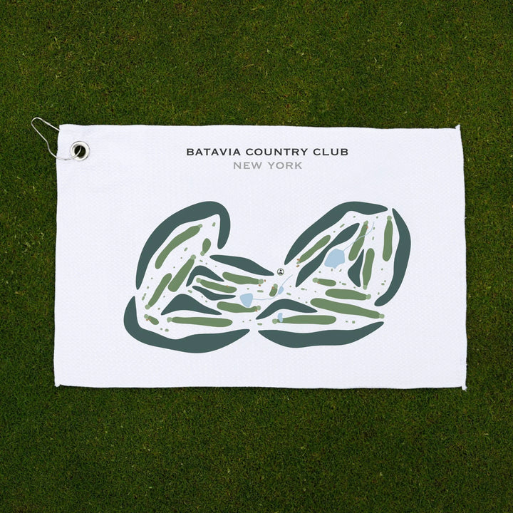 Batavia Country Club, New York - Printed Golf Courses