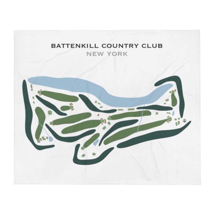 Battenkill Country Club, New York - Printed Golf Courses