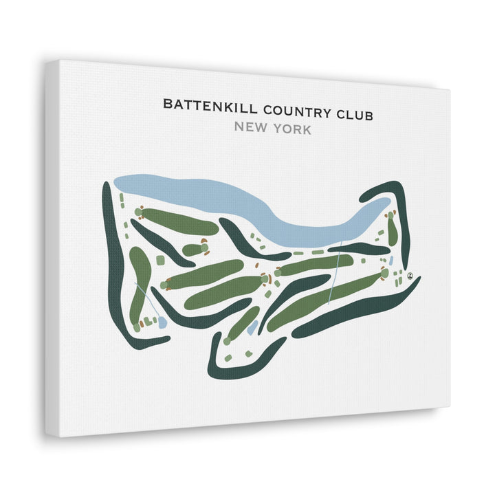 Battenkill Country Club, New York - Printed Golf Courses