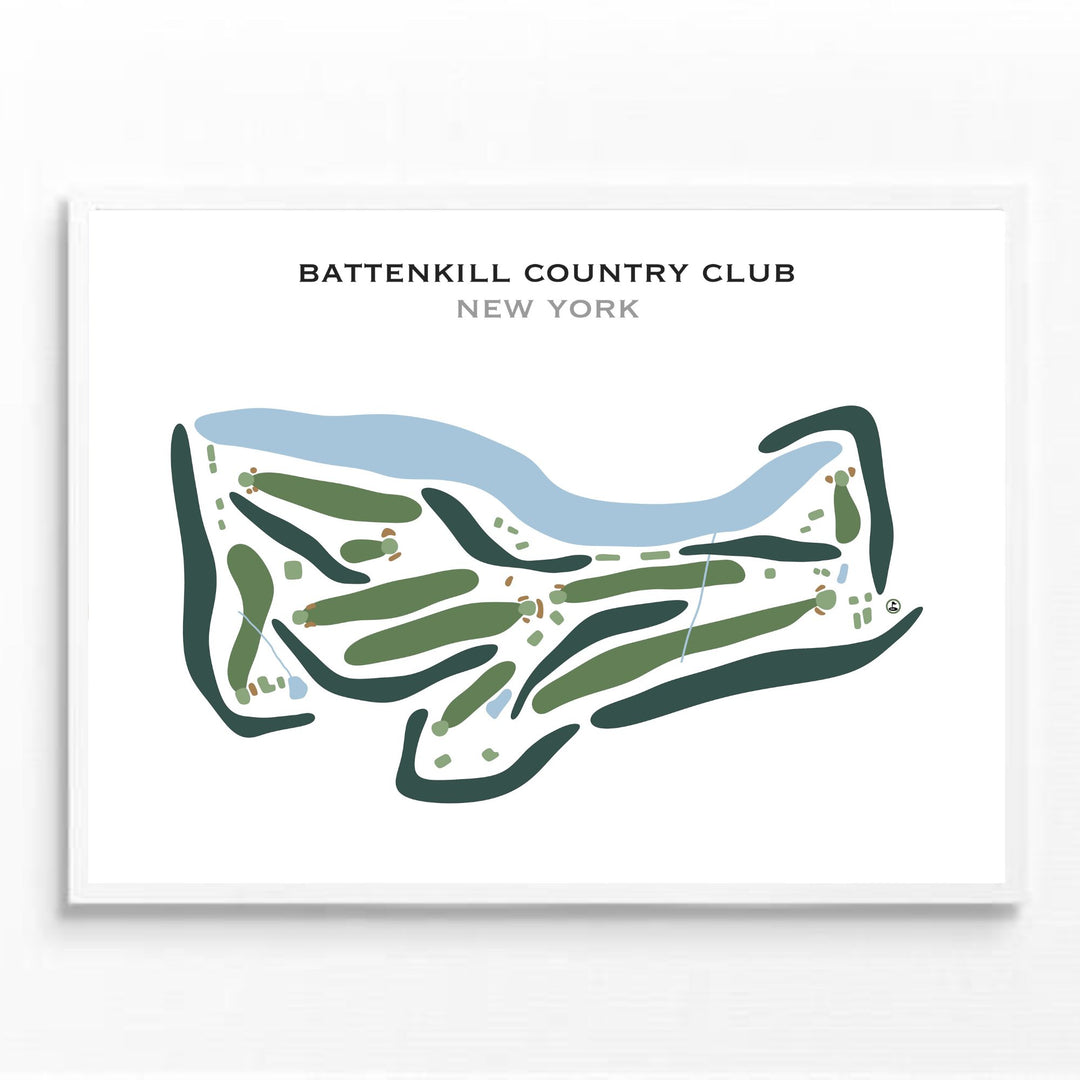 Battenkill Country Club, New York - Printed Golf Courses