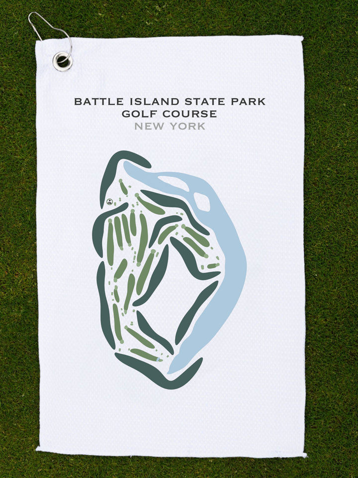 Battle Island State Park Golf Course, New York - Printed Golf Courses