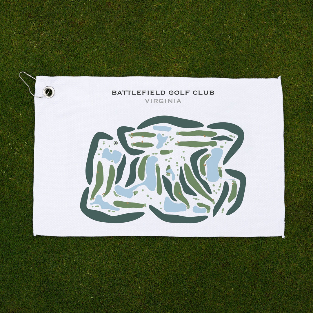 Battlefield Golf Club, Virginia - Printed Golf Courses