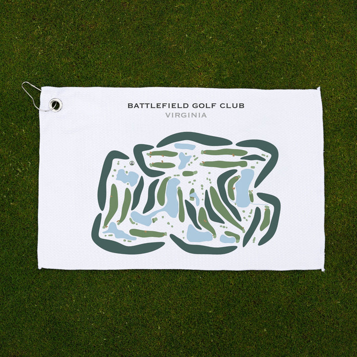 Battlefield Golf Club, Virginia - Printed Golf Courses