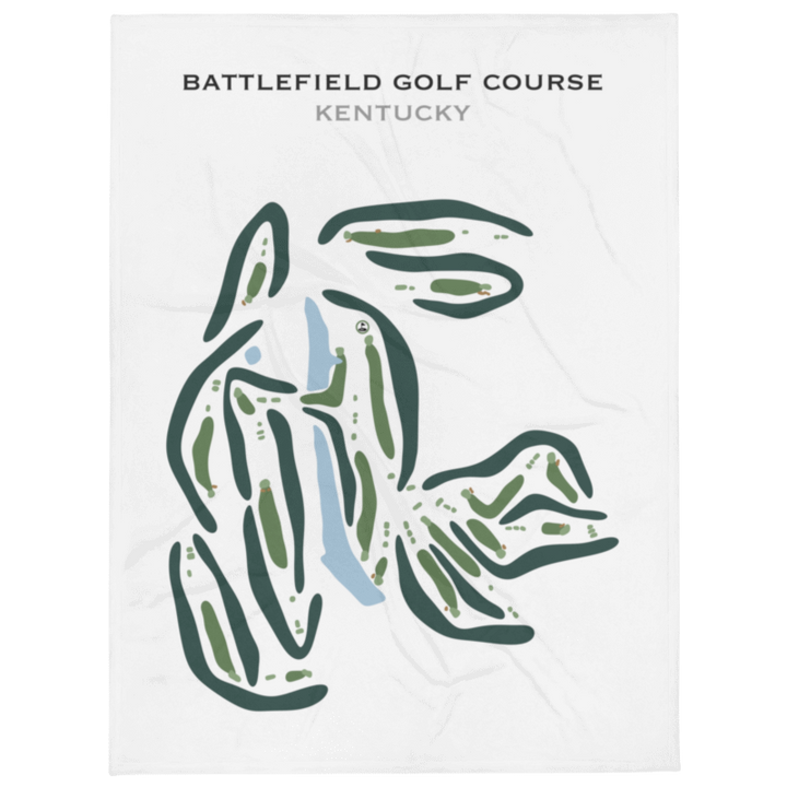 Battlefield Golf Course, Kentucky - Printed Golf Courses