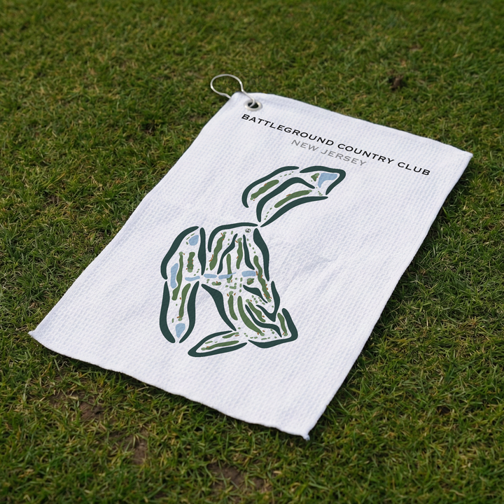 Battleground Country Club, New Jersey - Printed Golf Courses