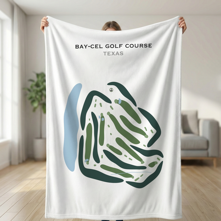 Bay-Cel Golf Course, Texas - Printed Golf Courses