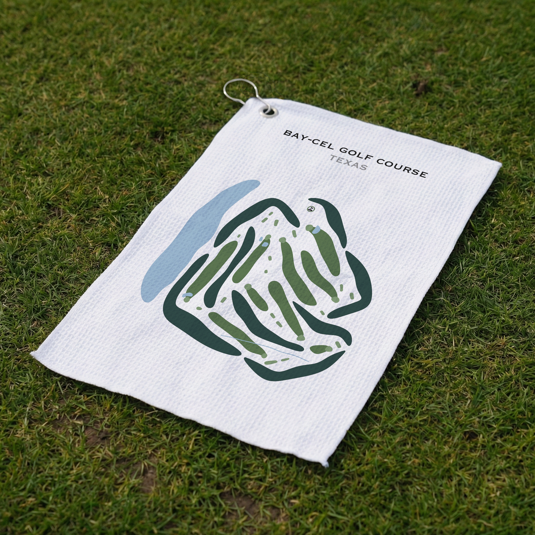 Bay-Cel Golf Course, Texas - Printed Golf Courses