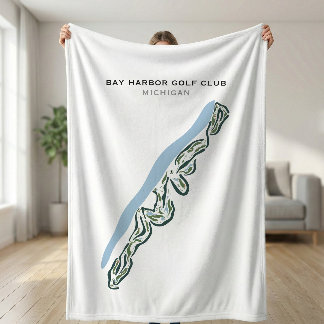 Bay Harbor Golf Club, Michigan - Printed Golf Courses