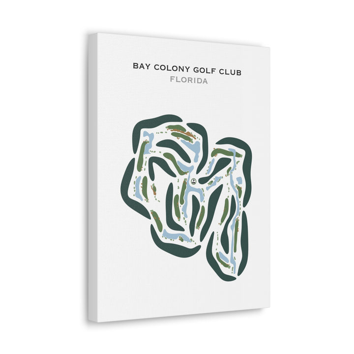 Bay Colony Golf Club, Florida - Printed Golf Courses