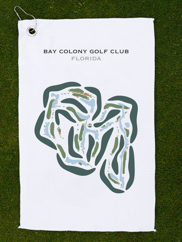 Bay Colony Golf Club, Florida - Printed Golf Courses