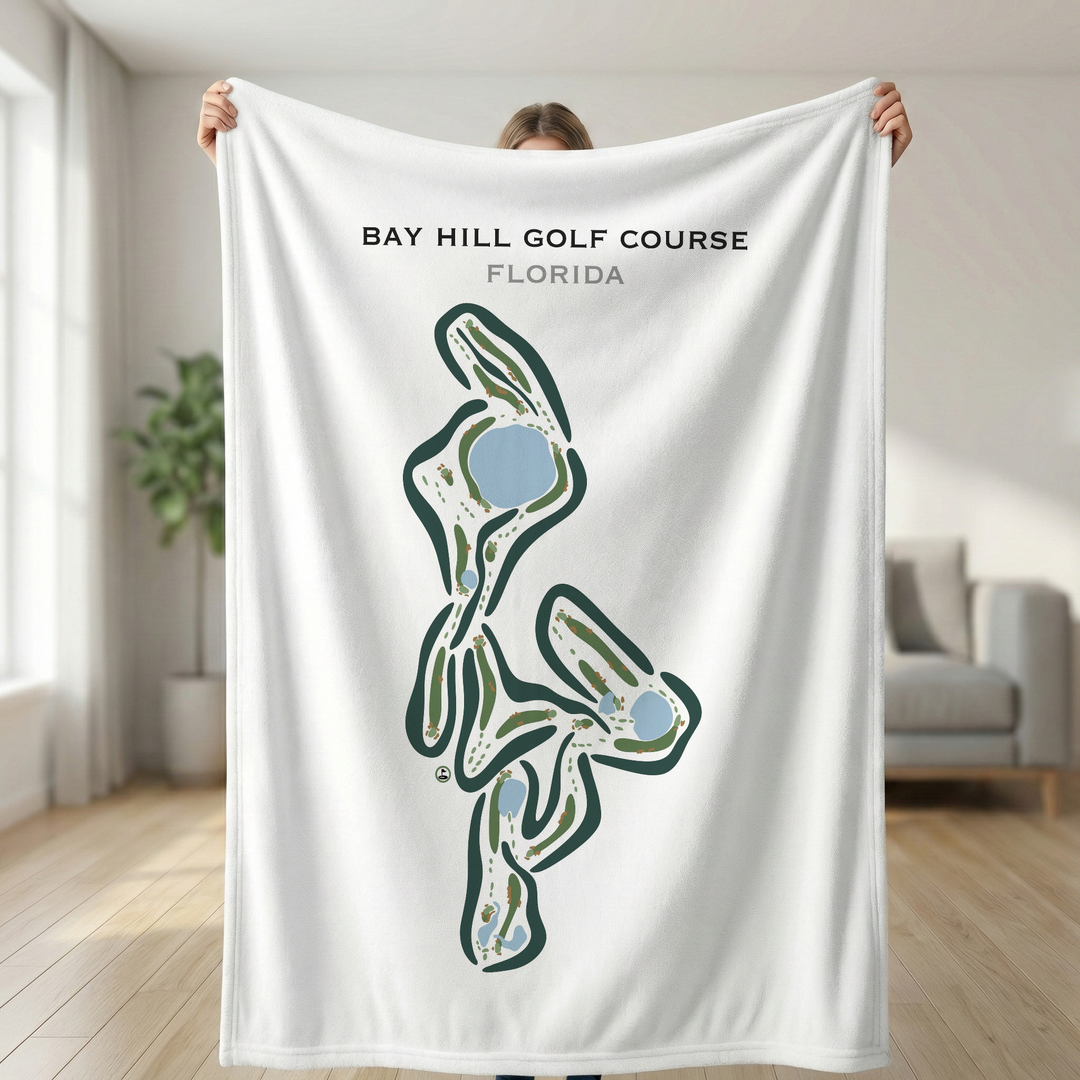 Bay Hill Club, Orlando Florida - Printed Golf Courses