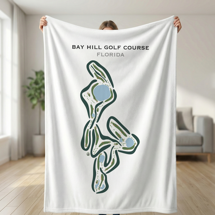 Bay Hill Club, Orlando Florida - Printed Golf Courses