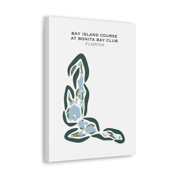 Bay Island Course at Bonita Bay Club, Florida - Printed Golf Courses