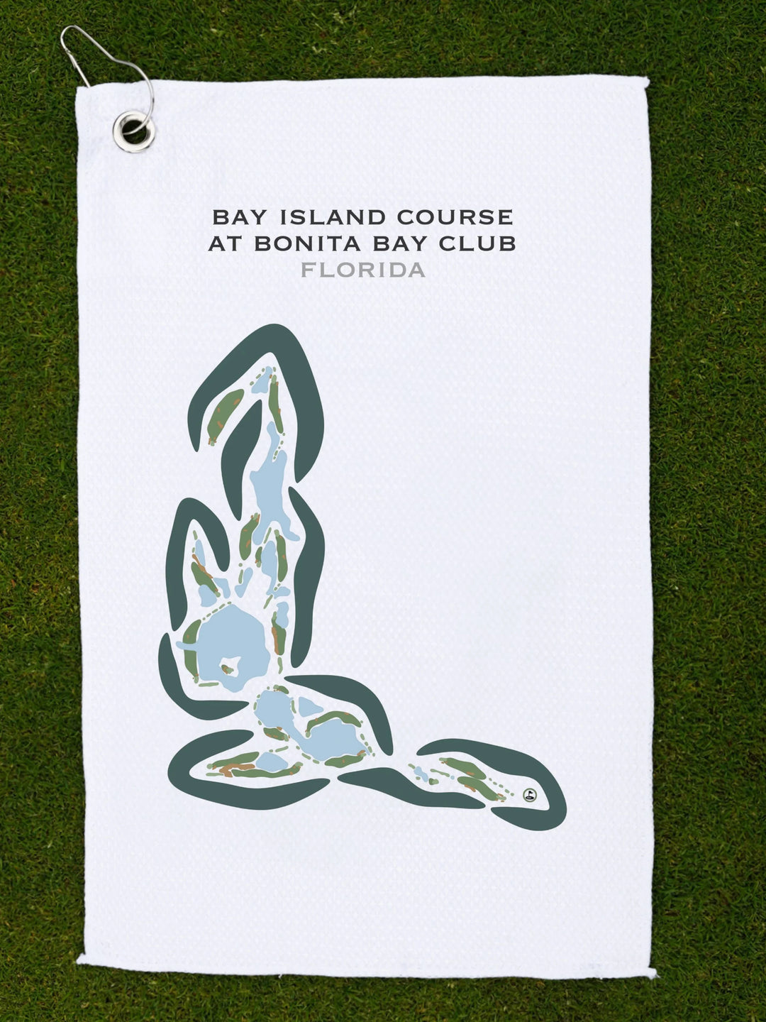 Bay Island Course at Bonita Bay Club, Florida - Printed Golf Courses