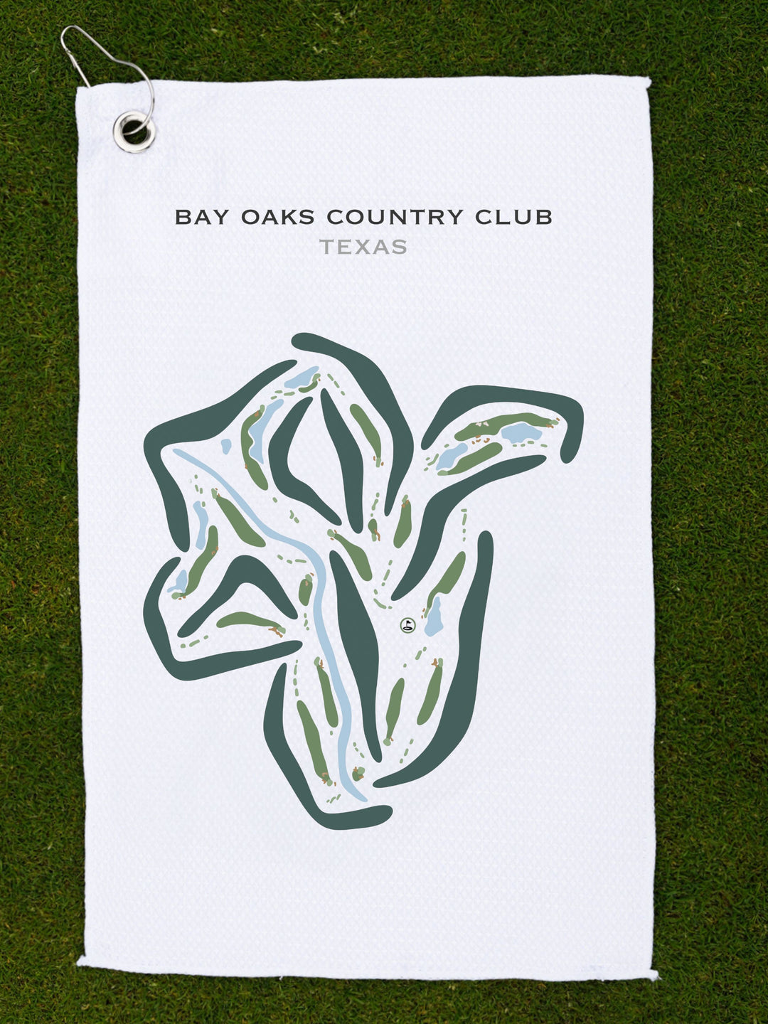 Bay Oaks Country Club, Texas - Printed Golf Courses