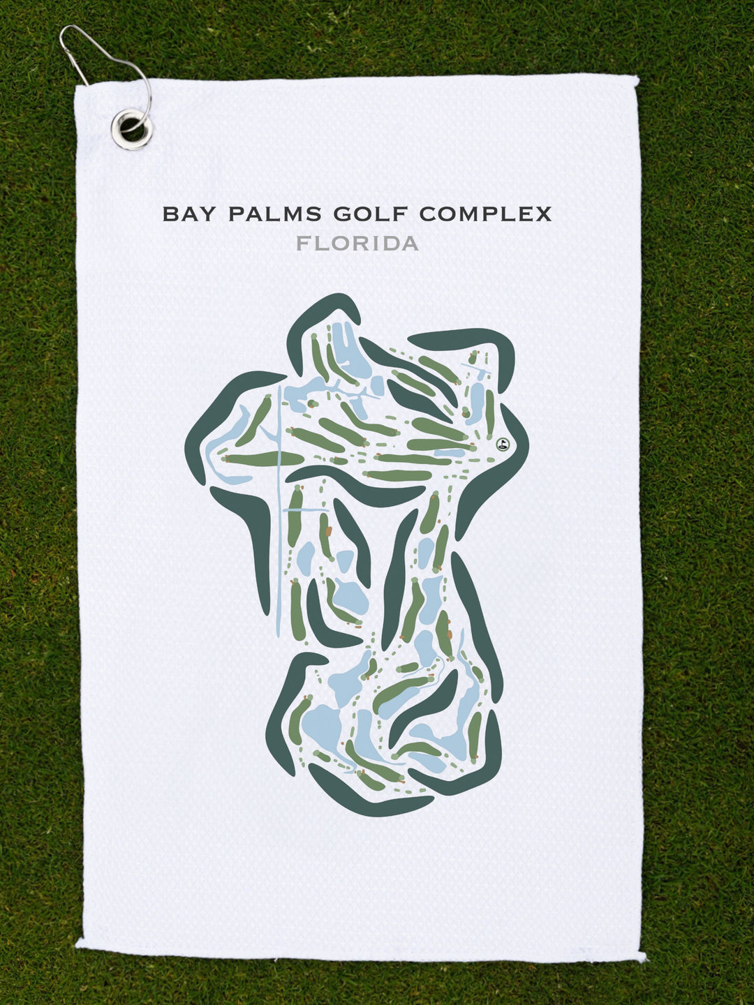 Bay Palms Golf Complex, Florida - Printed Golf Courses