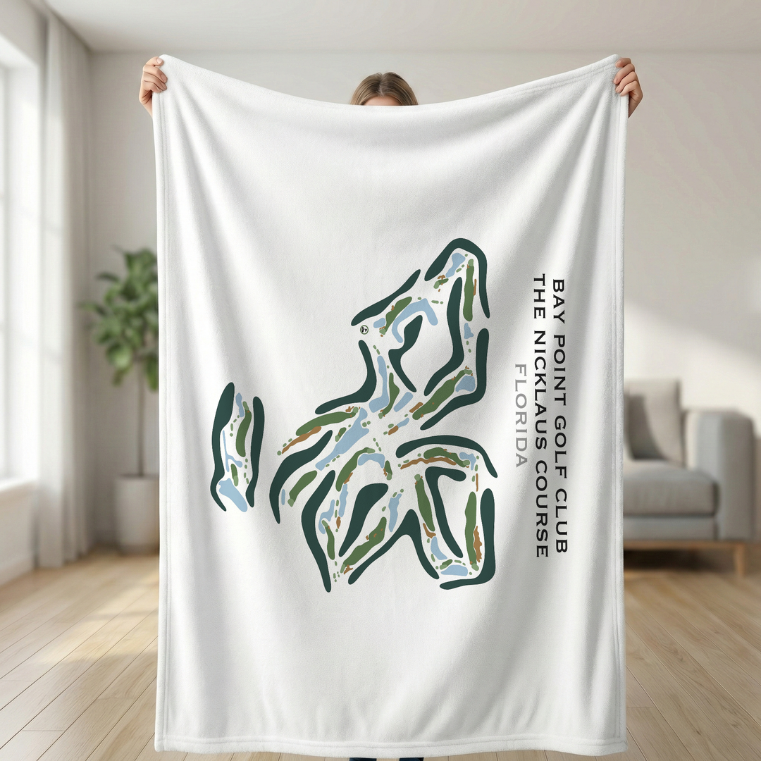 Bay Point Golf Club, The Nicklaus Course, Florida - Printed Golf Course