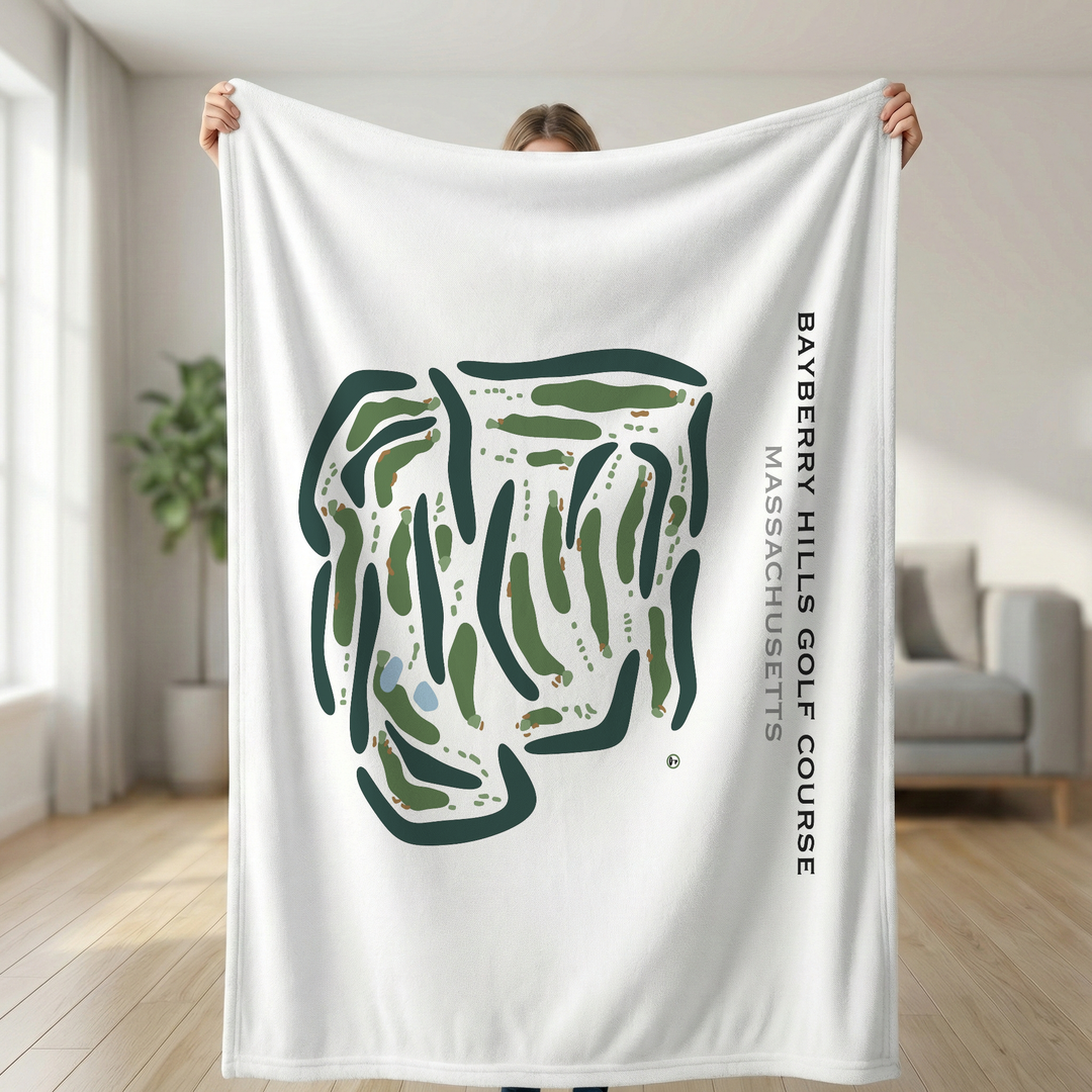 Bayberry Hills Golf Course, Massachusetts - Printed Golf Courses