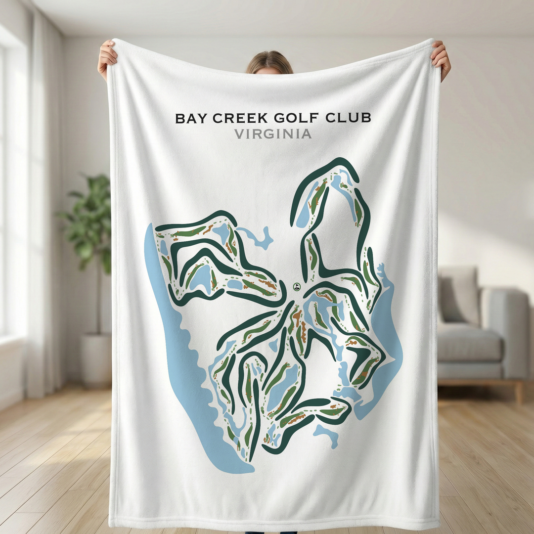 Bay Creek Golf Club, Virginia - Printed Golf Courses