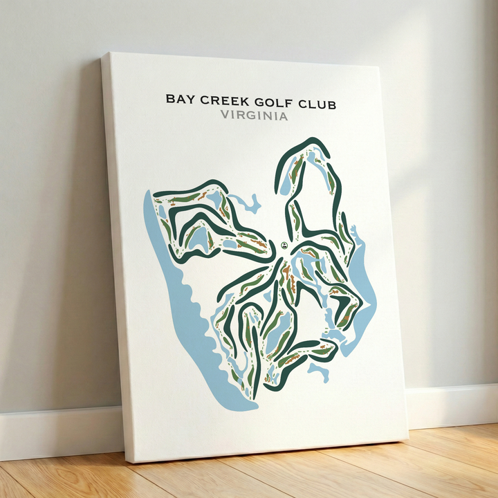 Bay Creek Golf Club, Virginia - Printed Golf Courses