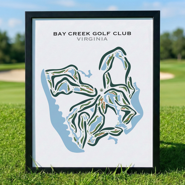 Bay Creek Golf Club, Virginia - Printed Golf Courses