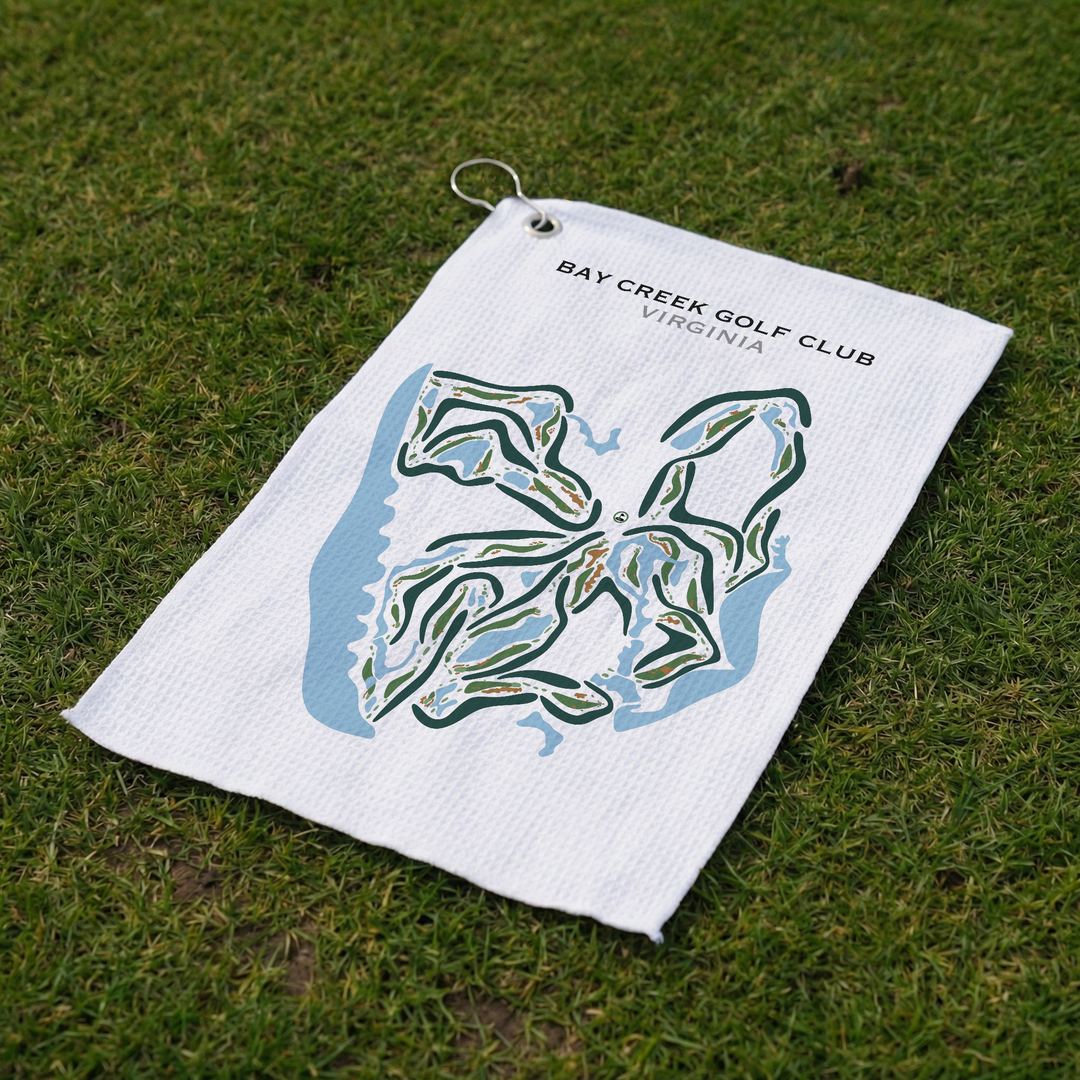 Bay Creek Golf Club, Virginia - Printed Golf Courses