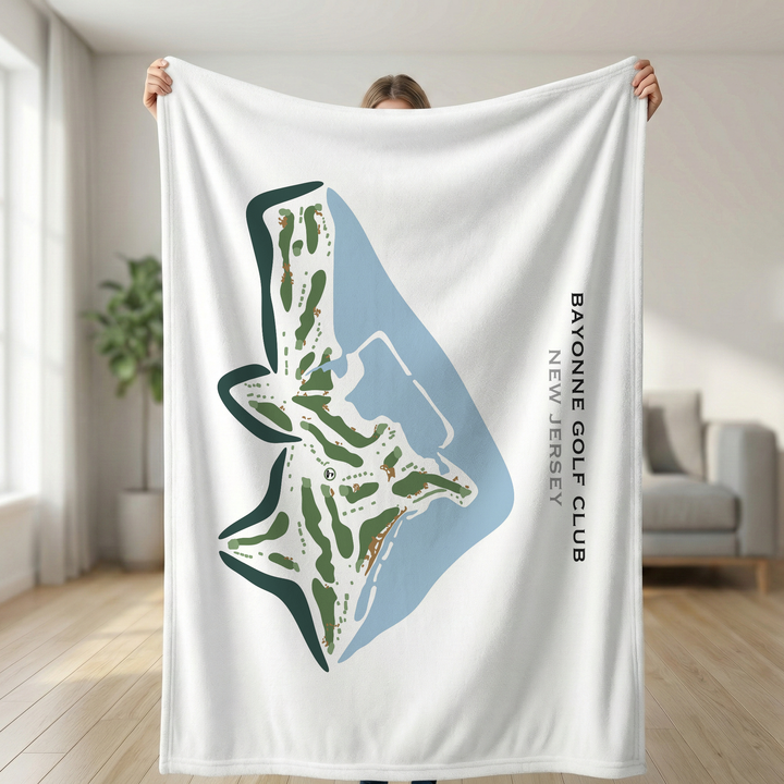 Bayonne Golf Club, New Jersey - Printed Golf Courses